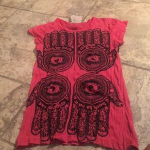 Red festival shirt